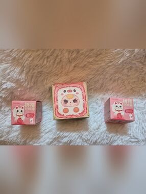 Bundle BABY THREE MAHJONG AND CHOCO CAT 3 PIECES